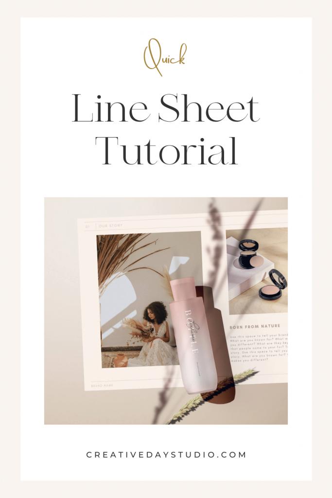 Read It! How To Create A Wholesale Line Sheet?