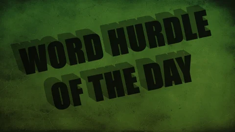 "Overcoming Obstacles Today's Word Hurdle Answer"