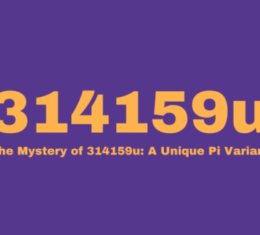 Exploring the Mathematical Mystique The Secrets Behind 314159u